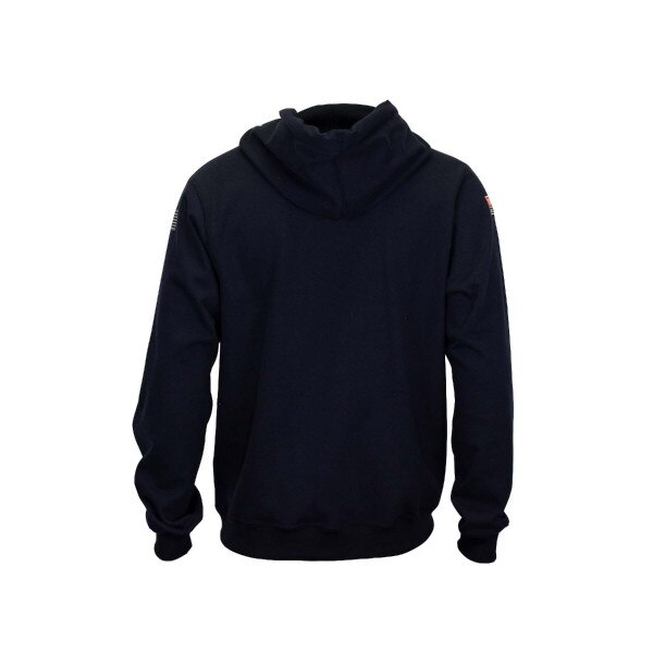 TECGEN FR Zip Front Hoodie in Navy